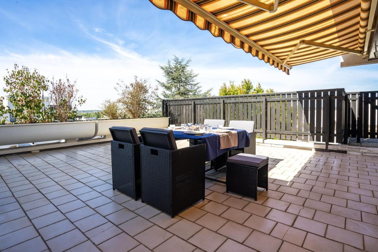 Les Terrasses De La Vallee Champs-Sur-Marne Buitenkant foto